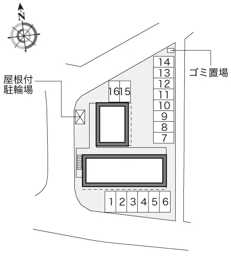 ★手数料０円★能美市寺井町　月極駐車場（LP）